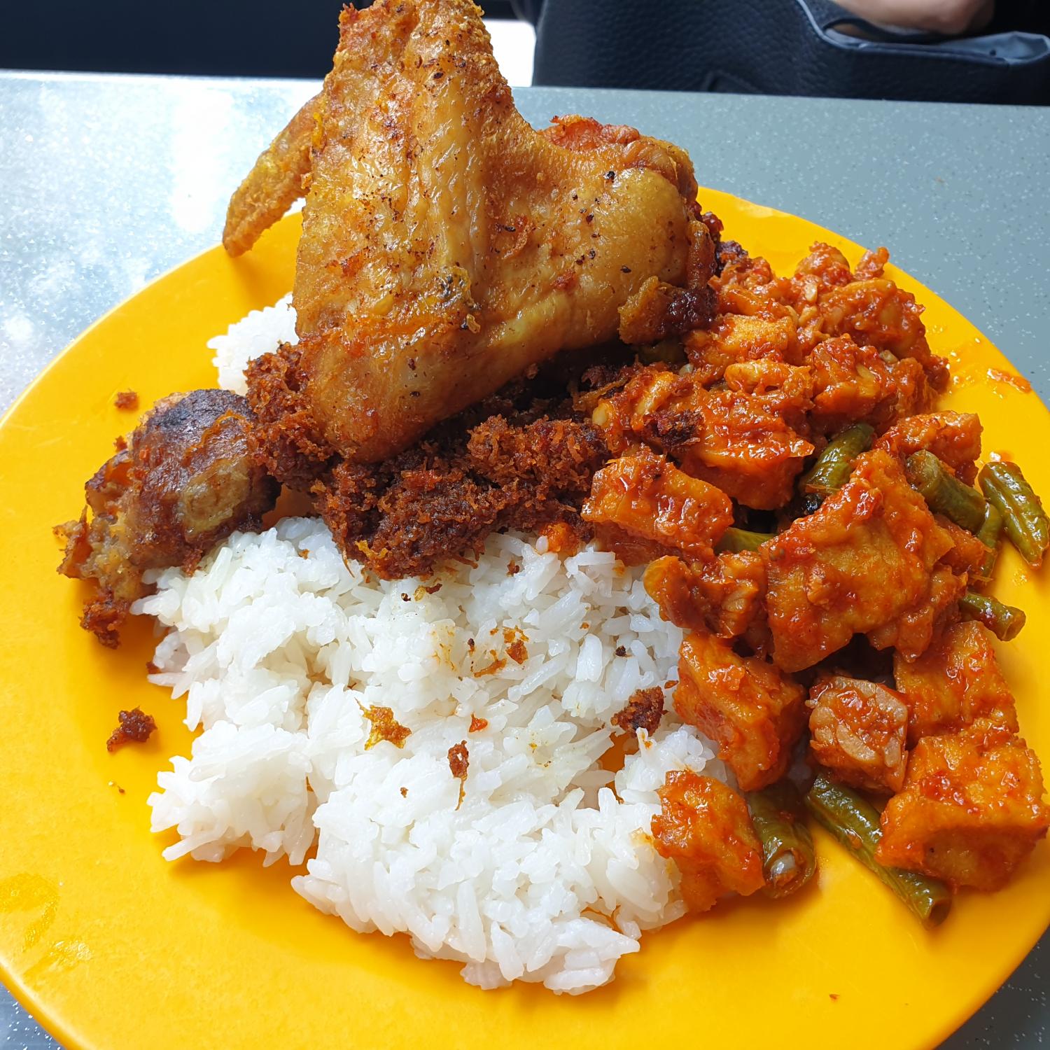 Nasi Sambal Goreng at Afghanistan Family Restaurant  Halal Tag Singapore