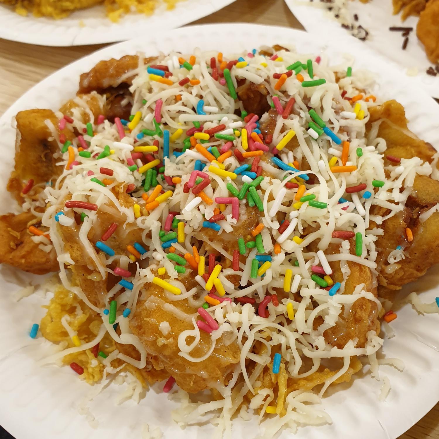 Pisang Nugget Rainbow Cheese