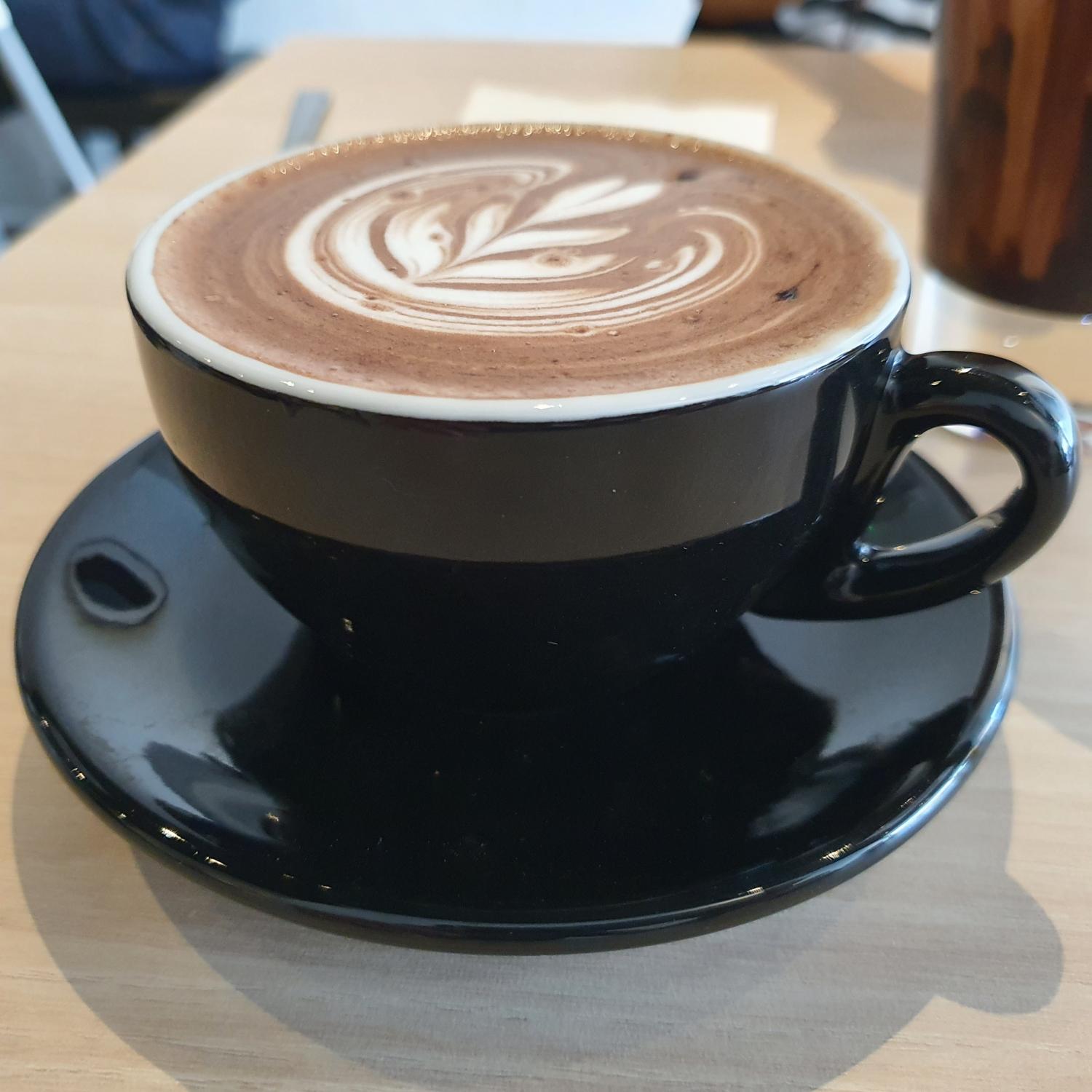 Hot Chocolate at Steep - Halal Tag Singapore 