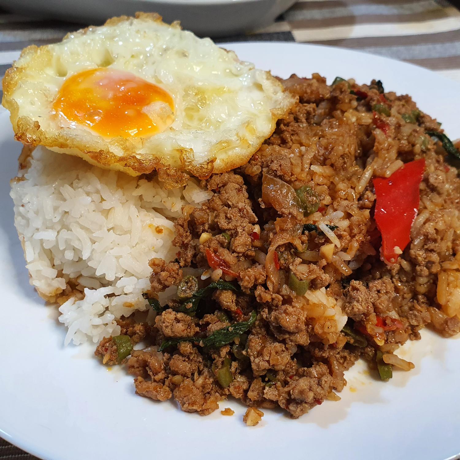 Basil Chicken Rice