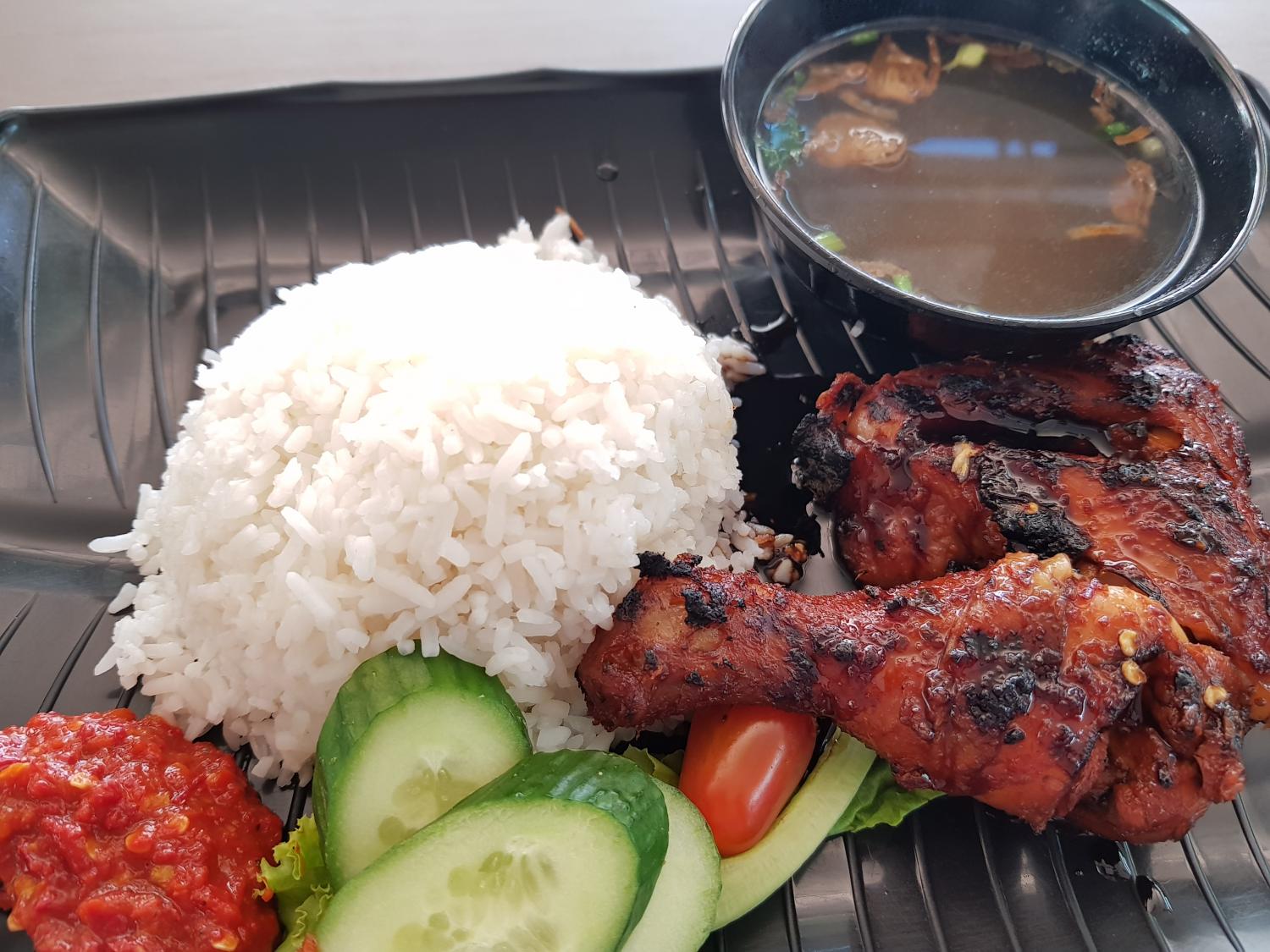 Ayam Bakar Sunda at Bakar Express Halal Tag Singapore