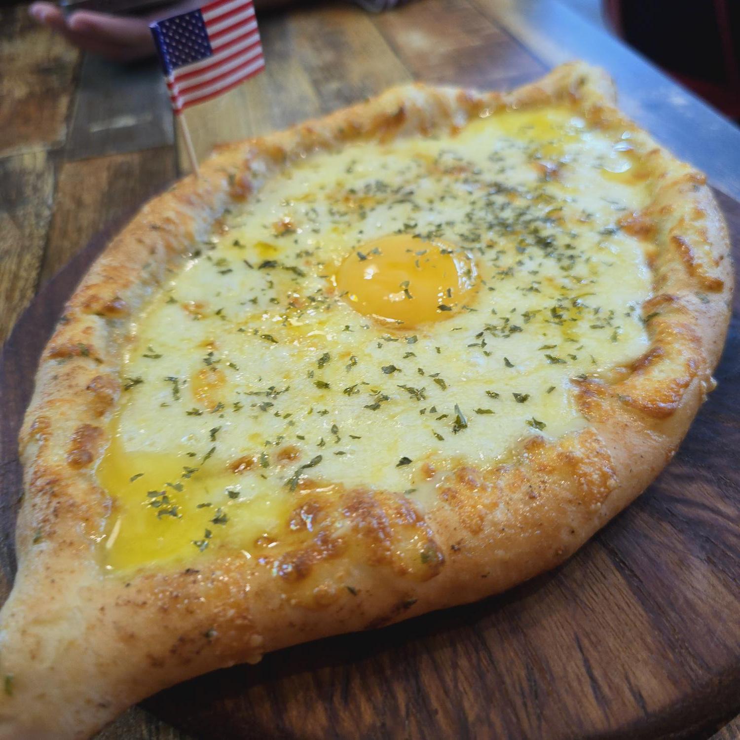 Cheese Boat Pizza