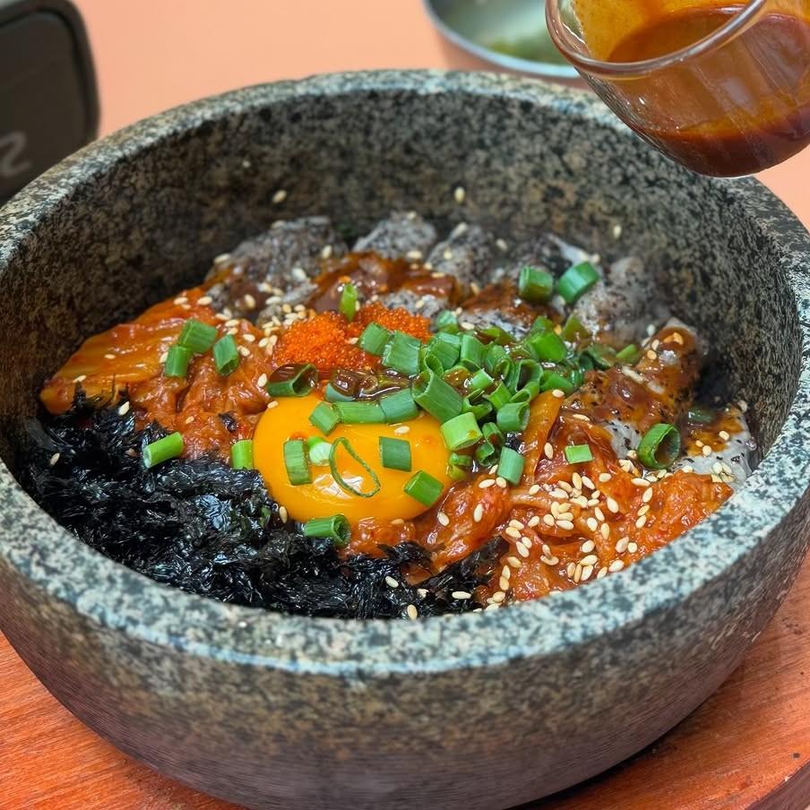 Hotstone Kimchi Beef Steak Rice