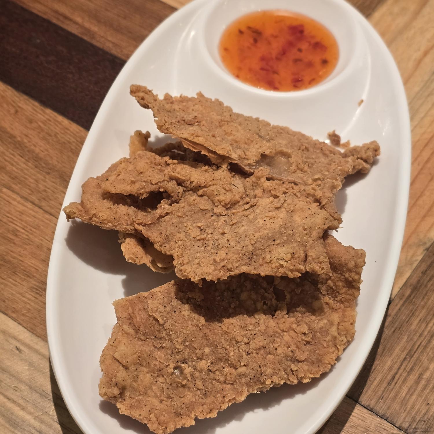 Crispy Fried Chicken Skin