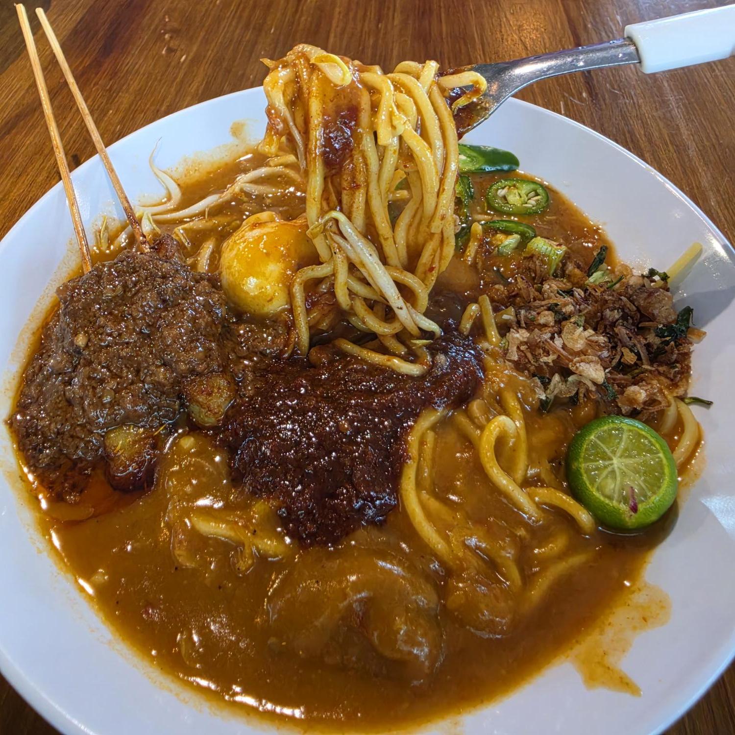 Mee Rebus Satay
