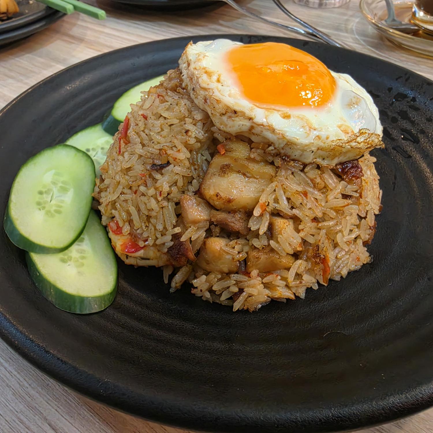 Spicy Satay Fried Rice (Chicken)