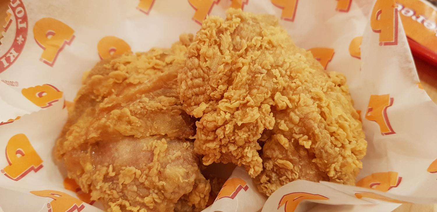 Cajun Fried Chicken at Popeyes Louisiana Kitchen - Halal Tag Singapore