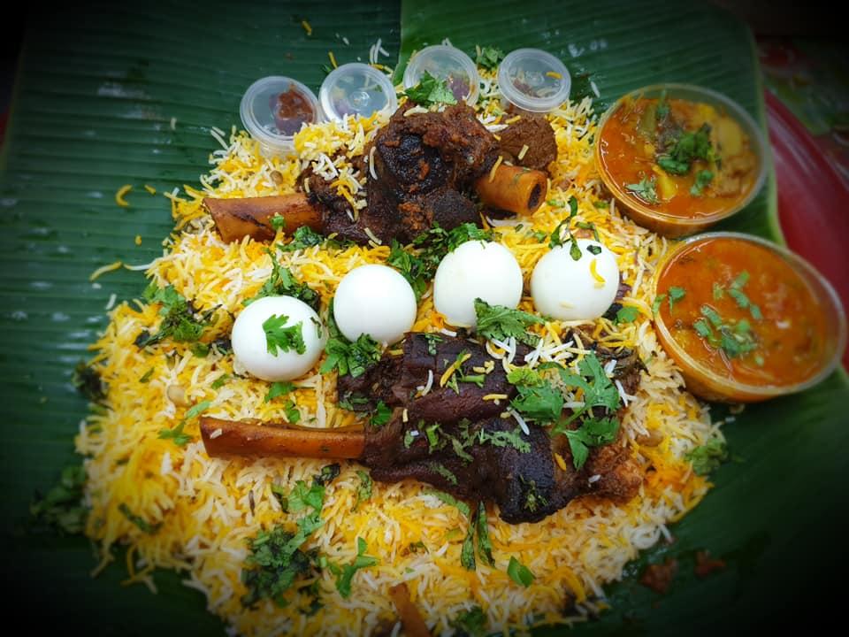 Lamb Shank Briyani at Ajmir Briyani Halal Tag Singapore