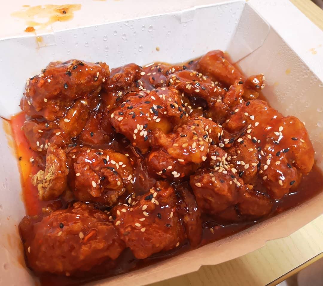 Classic Spicy Chicken Tenders at NeNe Chicken Halal Tag Singapore