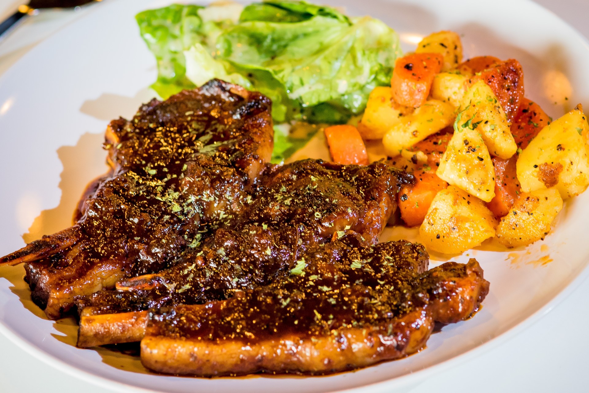 BBQ Lamb Racks