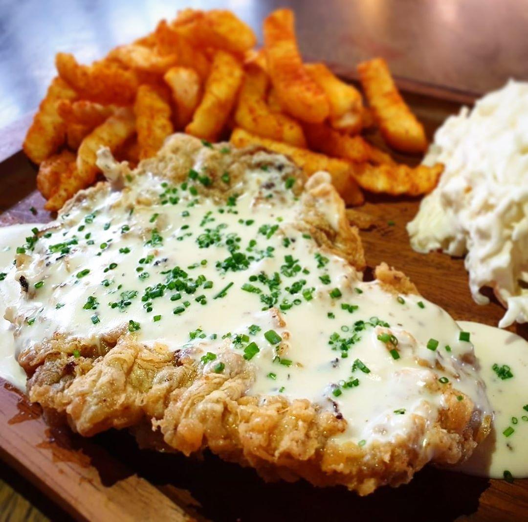 Chicken Fried Steak at Big Bern’s American Grill - Halal Tag Singapore