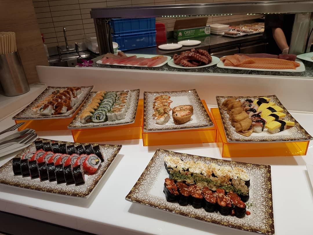Sushi at Carousel Halal Tag Singapore