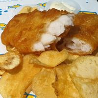 Dory Fish and  Crisps