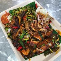 Food at Chopstix & Rice