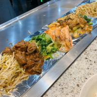 Food at Teppan-Yaki