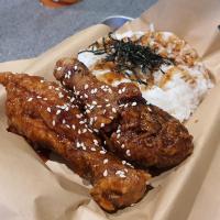 Food at Jinjja Chicken