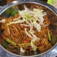 Fried Hongkong noodles