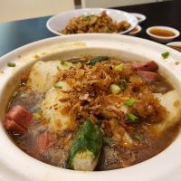 Chye Poh with Yam Rice