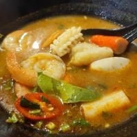 Tom Yum Seafood Carribean