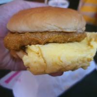 Scramble Egg Burger with Chicken