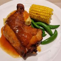Farm Roast Chicken with Herb Gravy