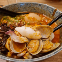 Seafood Curry Ramen