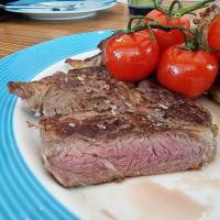 Roasted New Zealand Beef Rib-eye with Demi-glaced Sauce