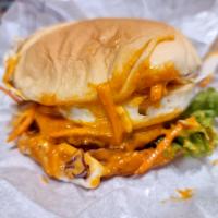 Laksa Delight Prawn Burger