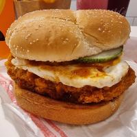 Nasi Lemak Burger