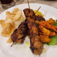 Satay Ayam with Rice