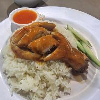 Food at Jefri The Original Botak Chicken Rice