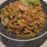 Belacan Fried Rice with Shrimps