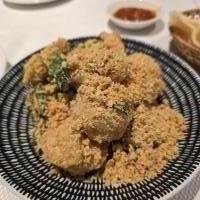 Prawns Fried With Cereal