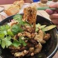 Instant Noodle with Grilled Chicken