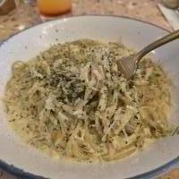 Creamy Crab Spaghetti