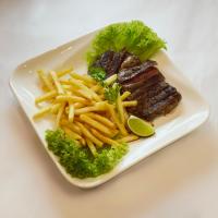 Truffled Grilled Ribeye with Fries