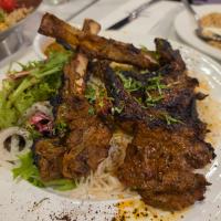 Grilled Baby Lamb Rack