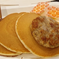 Hotcakes with Sausage