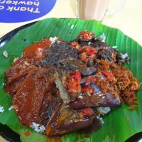 Food at Sinar Pagi Nasi Padang